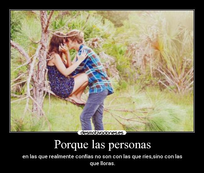 Porque las personas - 