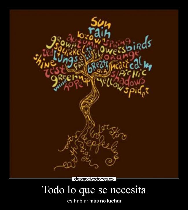 Todo lo que se necesita - 