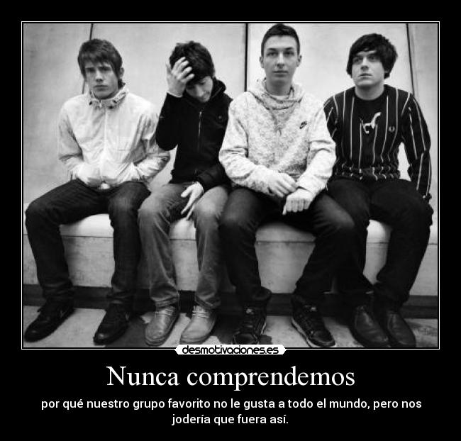 carteles arctic monkeys grupo musica desmotivaciones