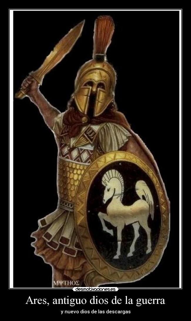 Ares, antiguo dios de la guerra -