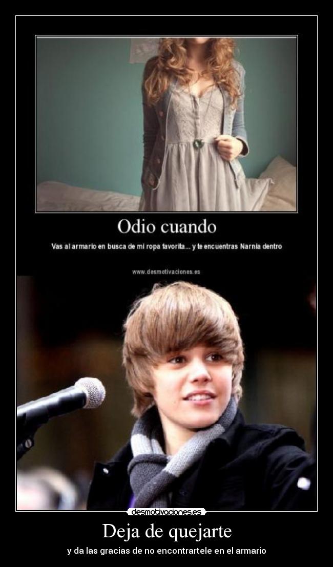 Deja de quejarte - 