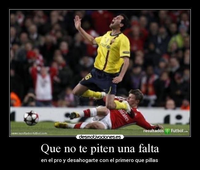 carteles futbol desmotivaciones