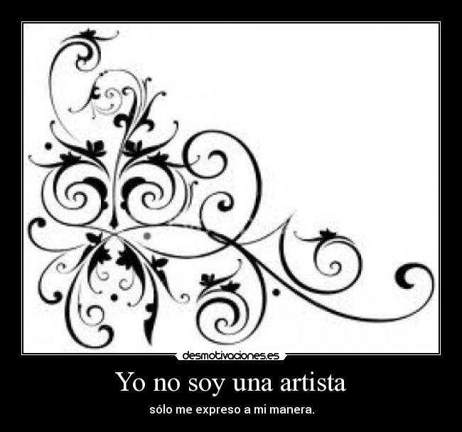Yo no soy una artista - 