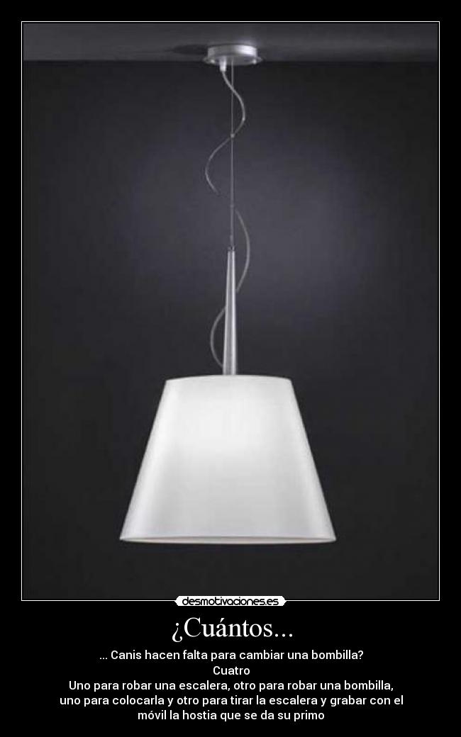 carteles canibombillalamparachiste desmotivaciones