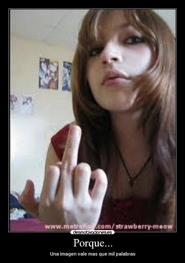 Porque... - Una imagen vale mas que mil palabras