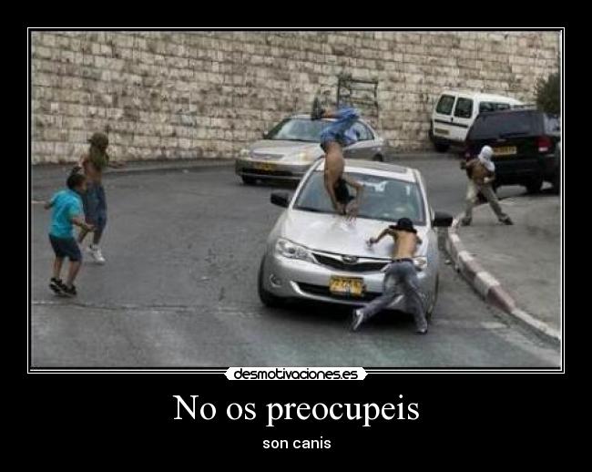 No os preocupeis -