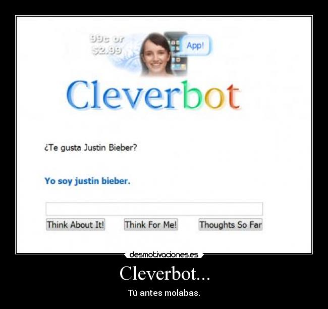 Cleverbot... -