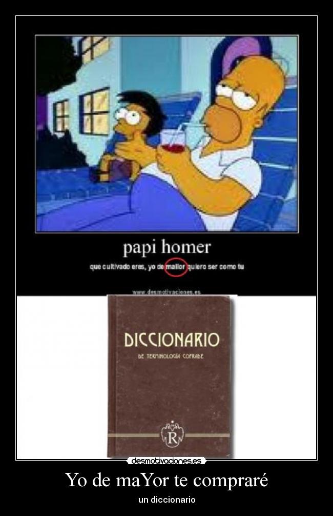 Yo de maYor te compraré -