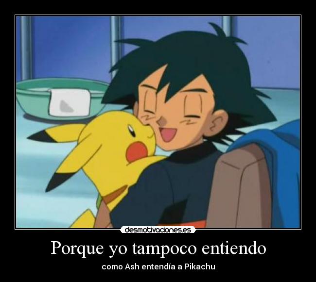 Porque yo tampoco entiendo - 