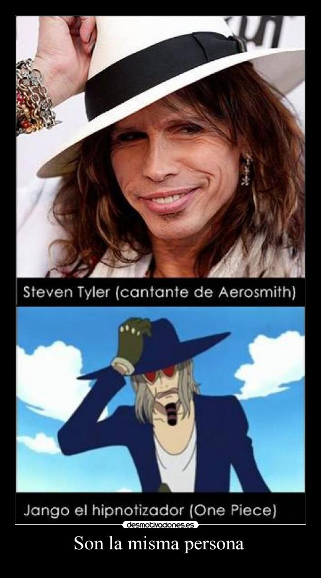 Son la misma persona  - 