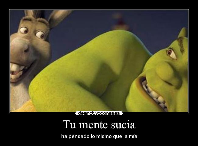 carteles shrek desmotivaciones