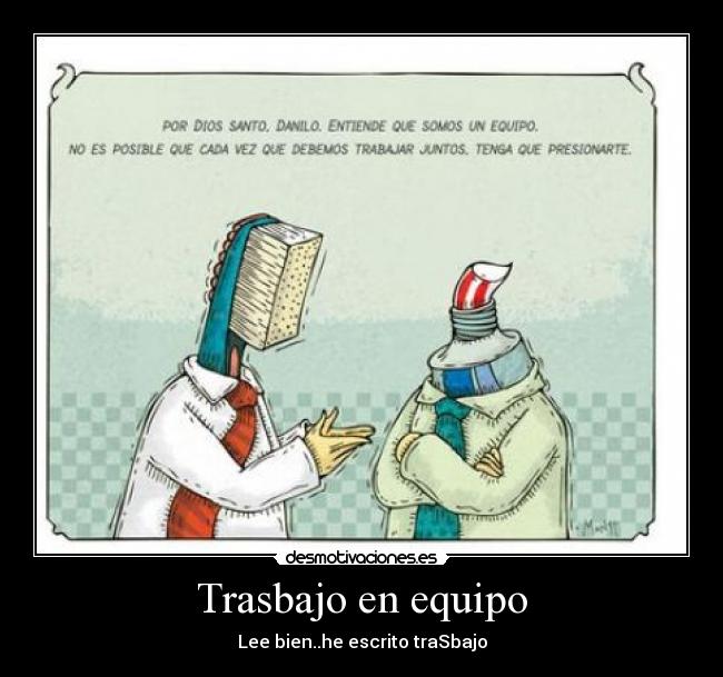 Trasbajo en equipo - 