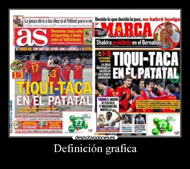 Definición grafica -