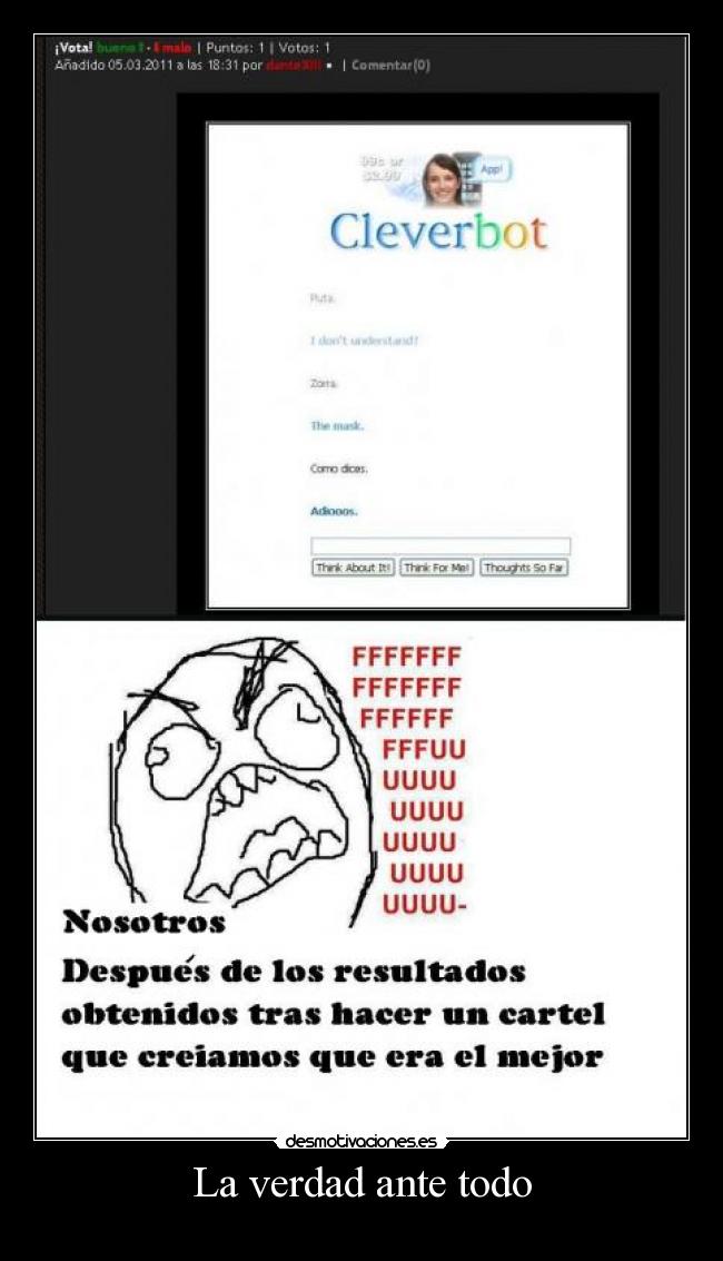 La verdad ante todo -