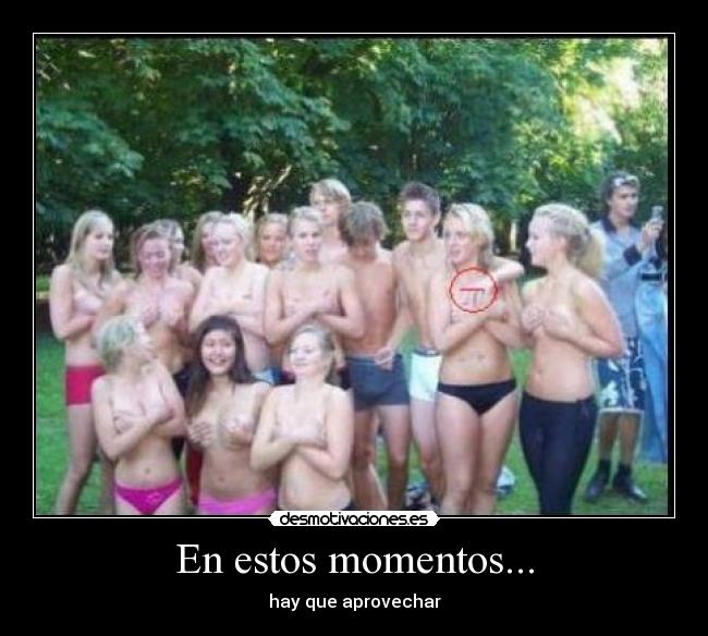 En estos momentos... - 