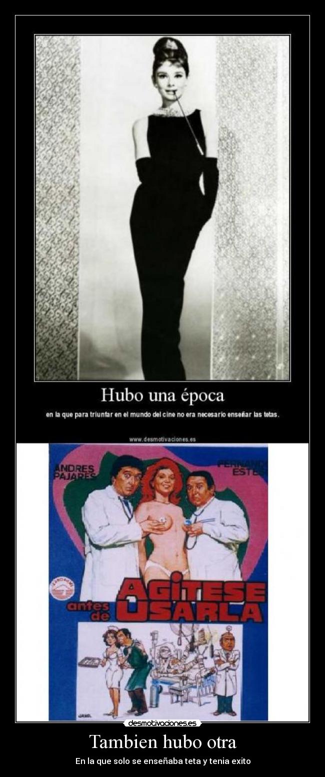 Tambien hubo otra - En la que solo se enseñaba teta y tenia exito