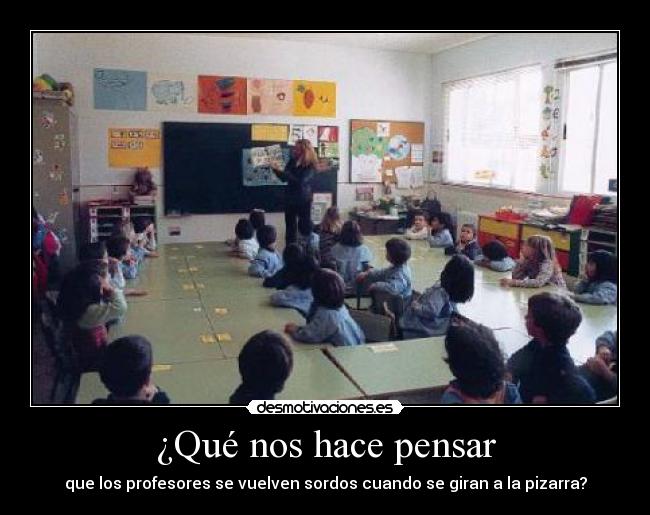 ¿Qué nos hace pensar - 