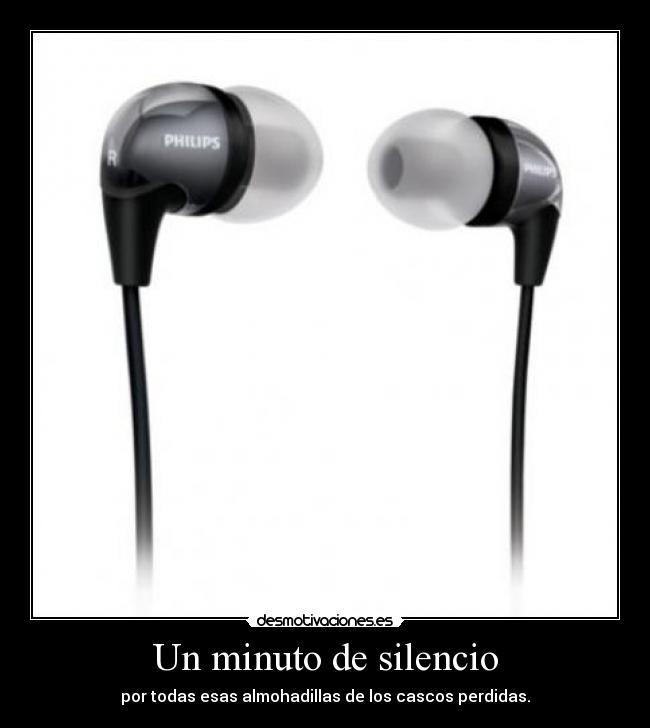 Un minuto de silencio -