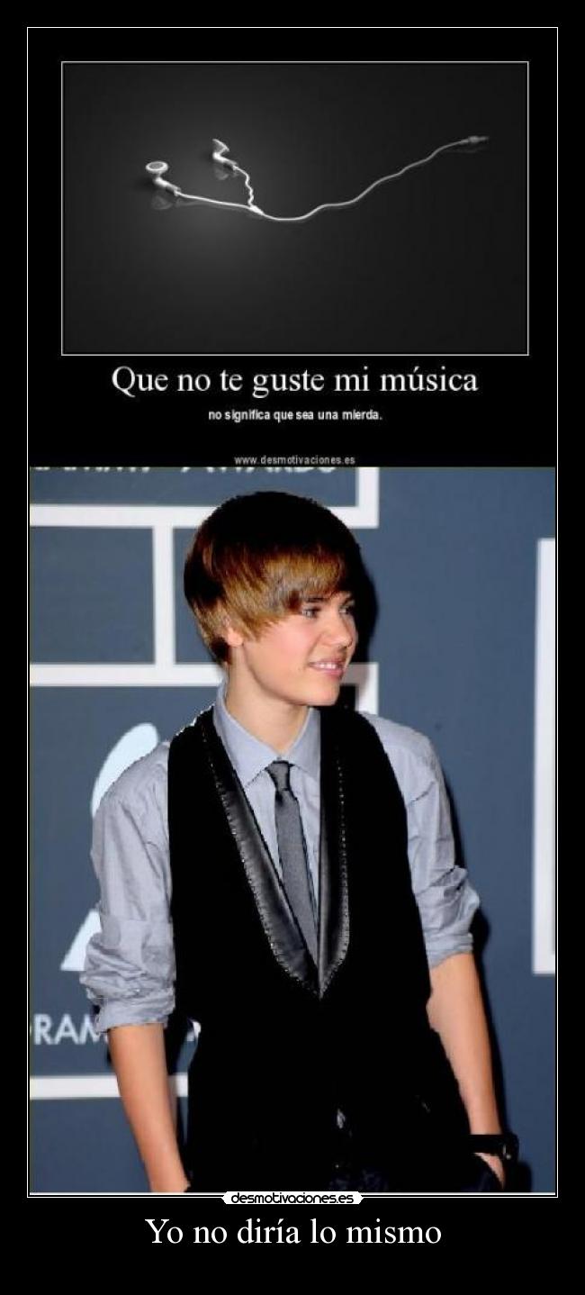 Yo no diría lo mismo - 