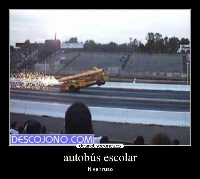 autobús escolar - Nivel: ruso