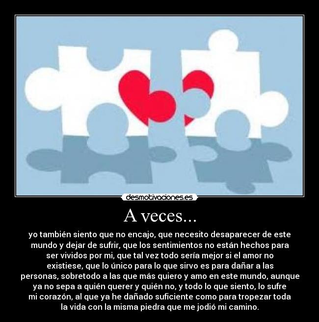 A veces... -
