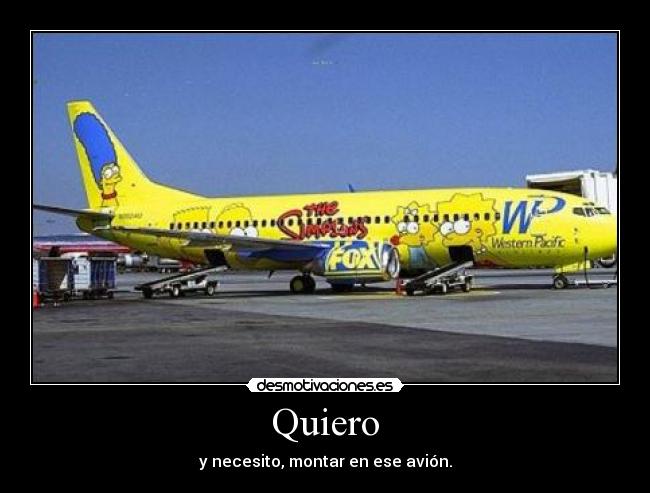 carteles avion simpsons desmotivaciones