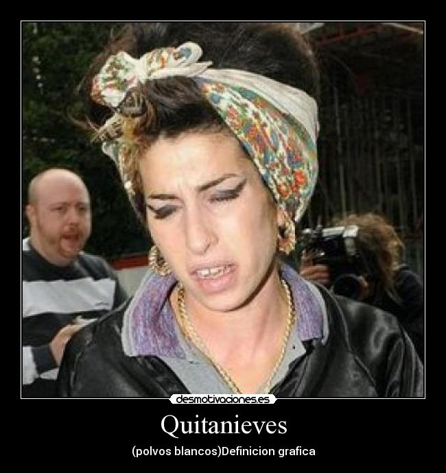 Quitanieves - (polvos blancos)Definicion grafica