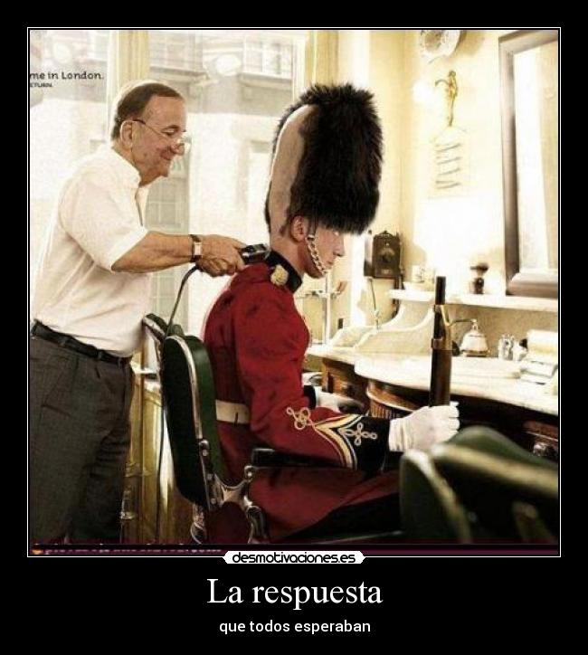 La respuesta -
