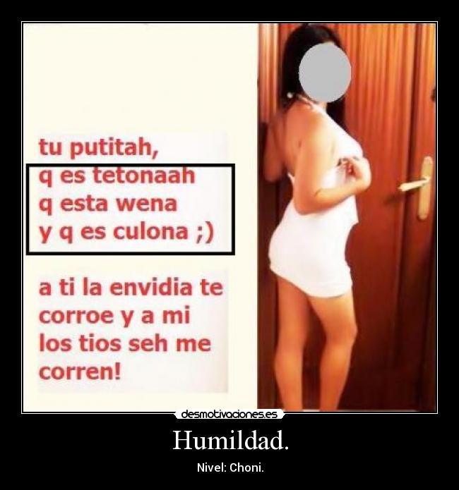 Humildad. - 