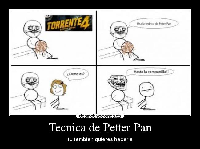 Tecnica de Petter Pan -