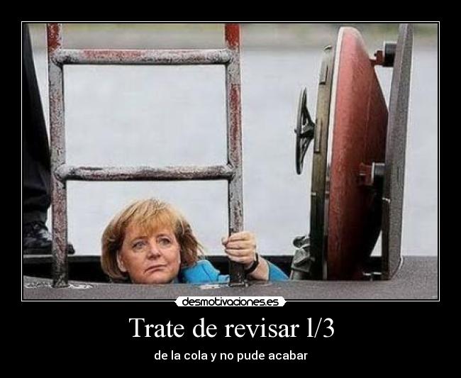 Trate de revisar l/3 - 