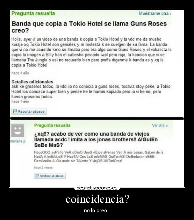 coincidencia? - no lo creo...