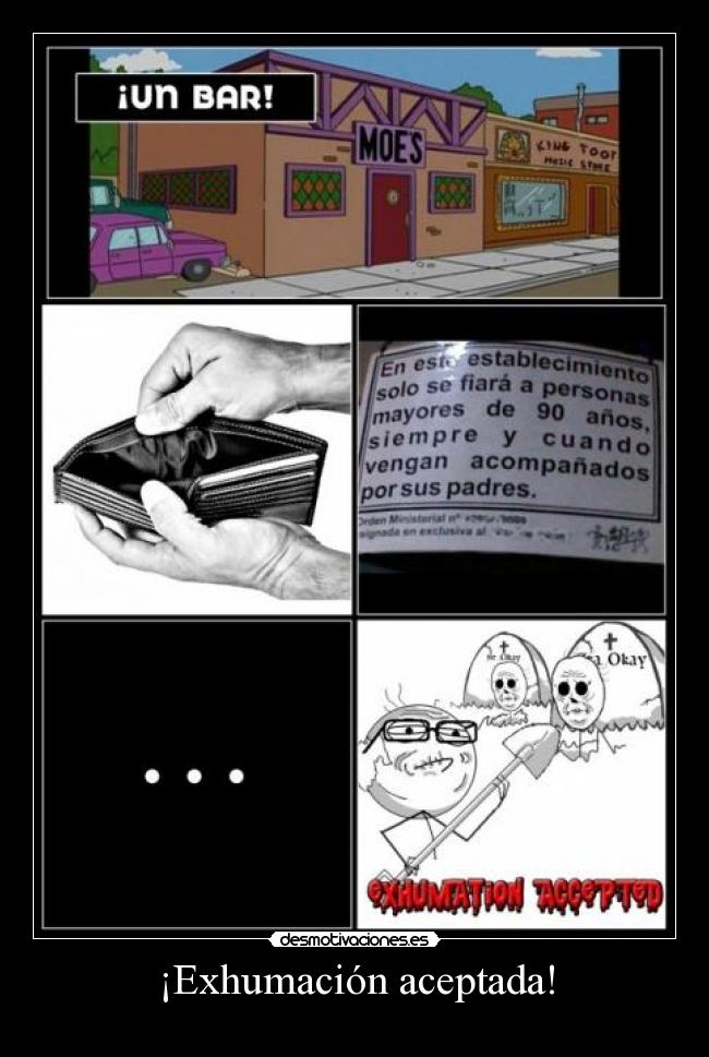 ¡Exhumación aceptada! - 