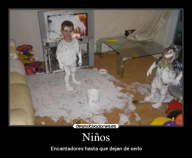 Niños - Encantadores hasta que dejan de serlo