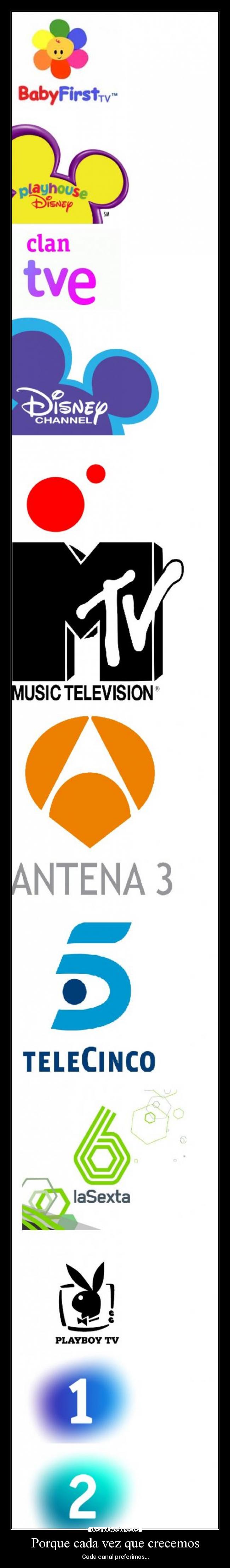 Porque cada vez que crecemos -