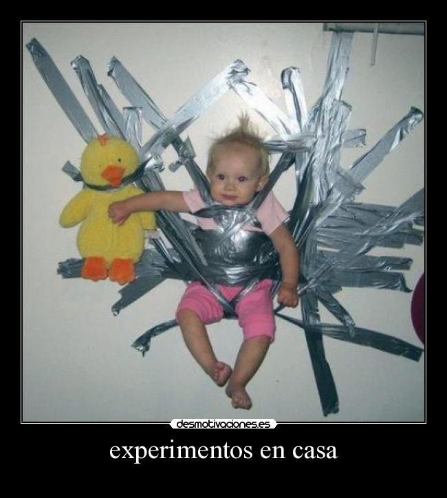 experimentos en casa - 