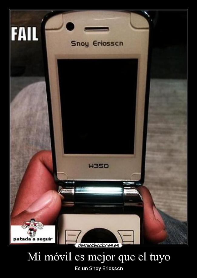 Mi móvil es mejor que el tuyo - 