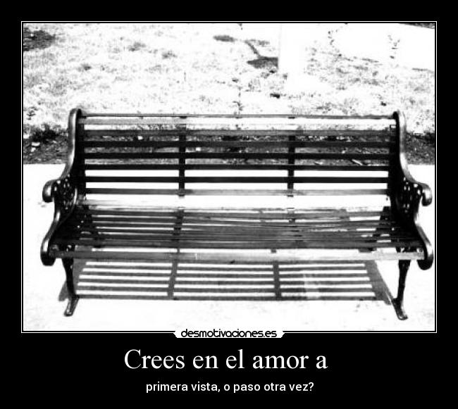 Crees en el amor a  - 