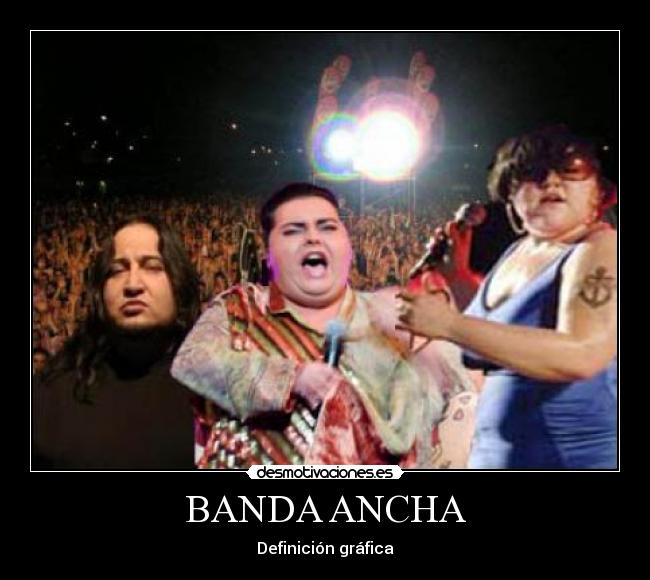 BANDA ANCHA - Definición gráfica