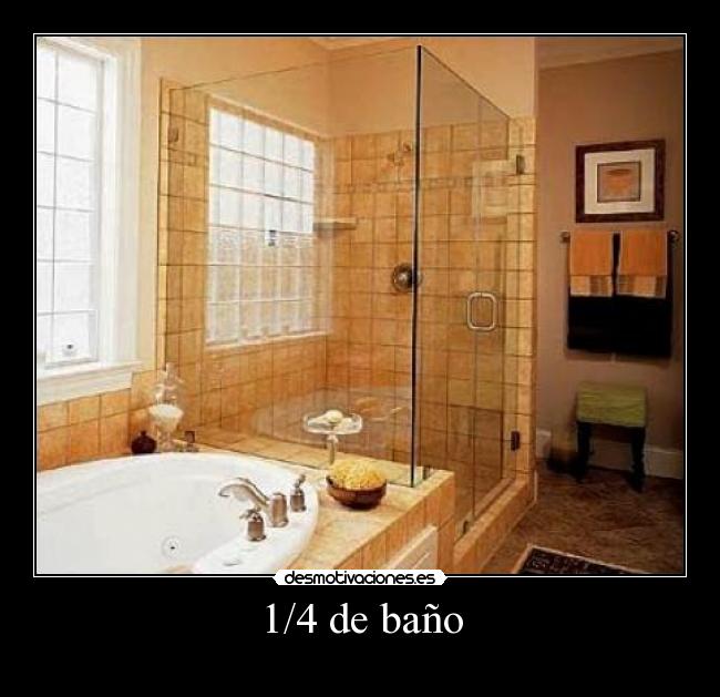 1/4 de baño -