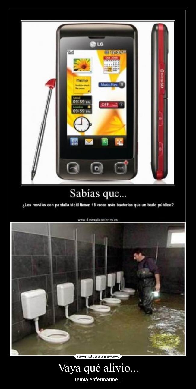 Vaya qué alivio... -