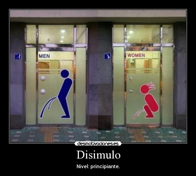 Disimulo - Nivel: principiante.