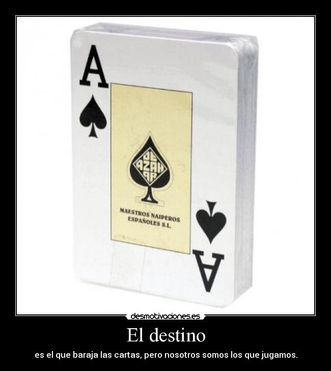 El destino -