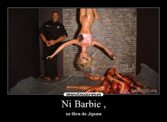 carteles barbie desmotivaciones