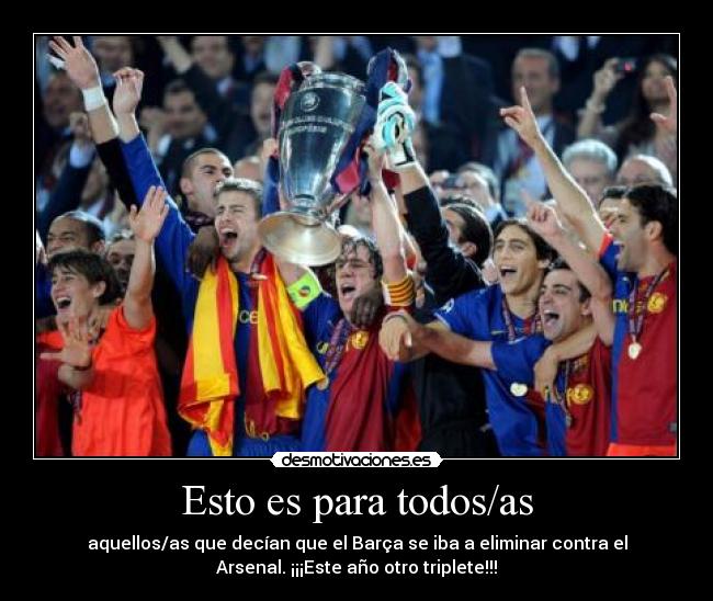 Esto es para todos/as -