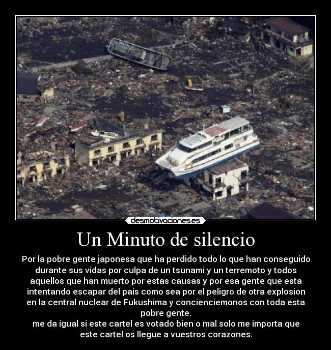 Un Minuto de silencio -