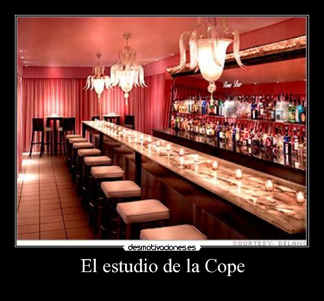 El estudio de la Cope -