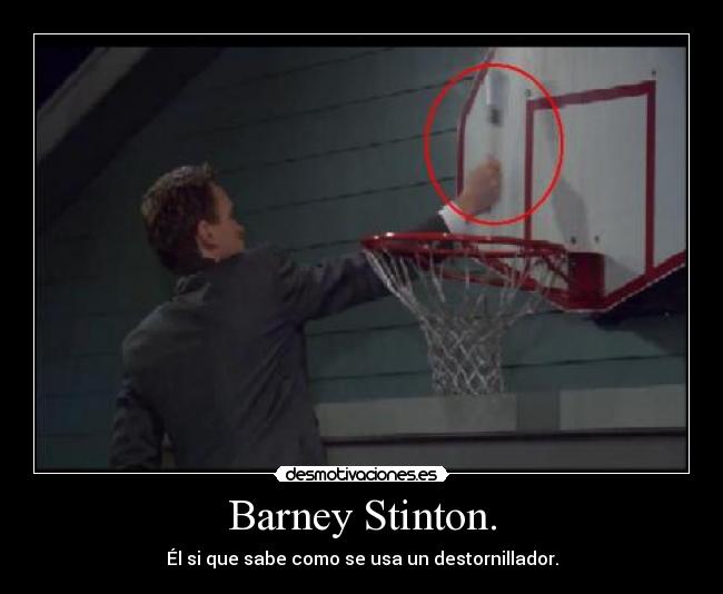 Barney Stinton. -