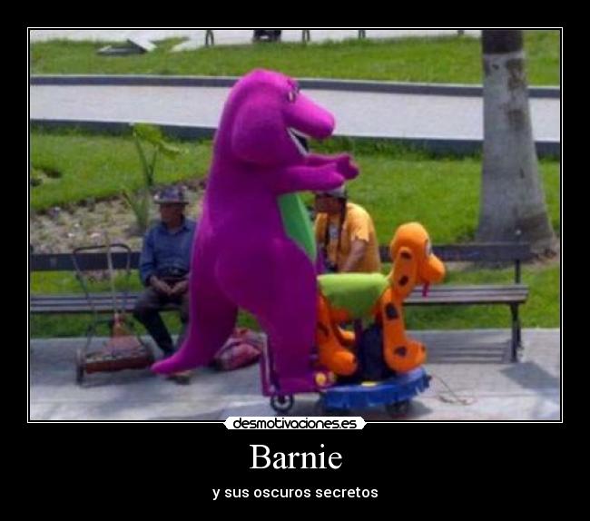 Barnie - y sus oscuros secretos