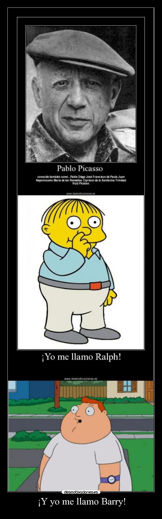 ¡Y yo me llamo Barry! -